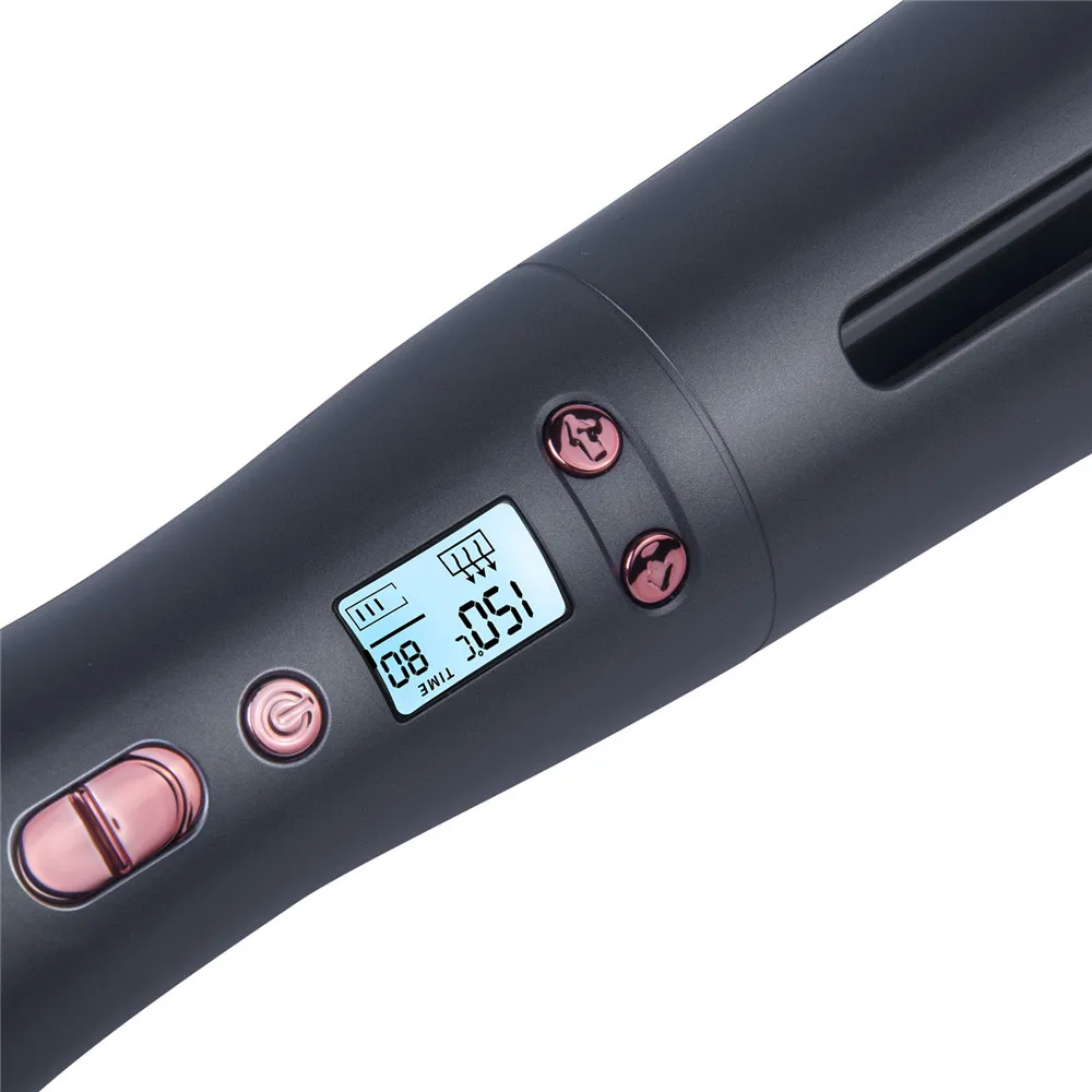 Автоматическая вращающаяся палочка для укладки волос беспроводной