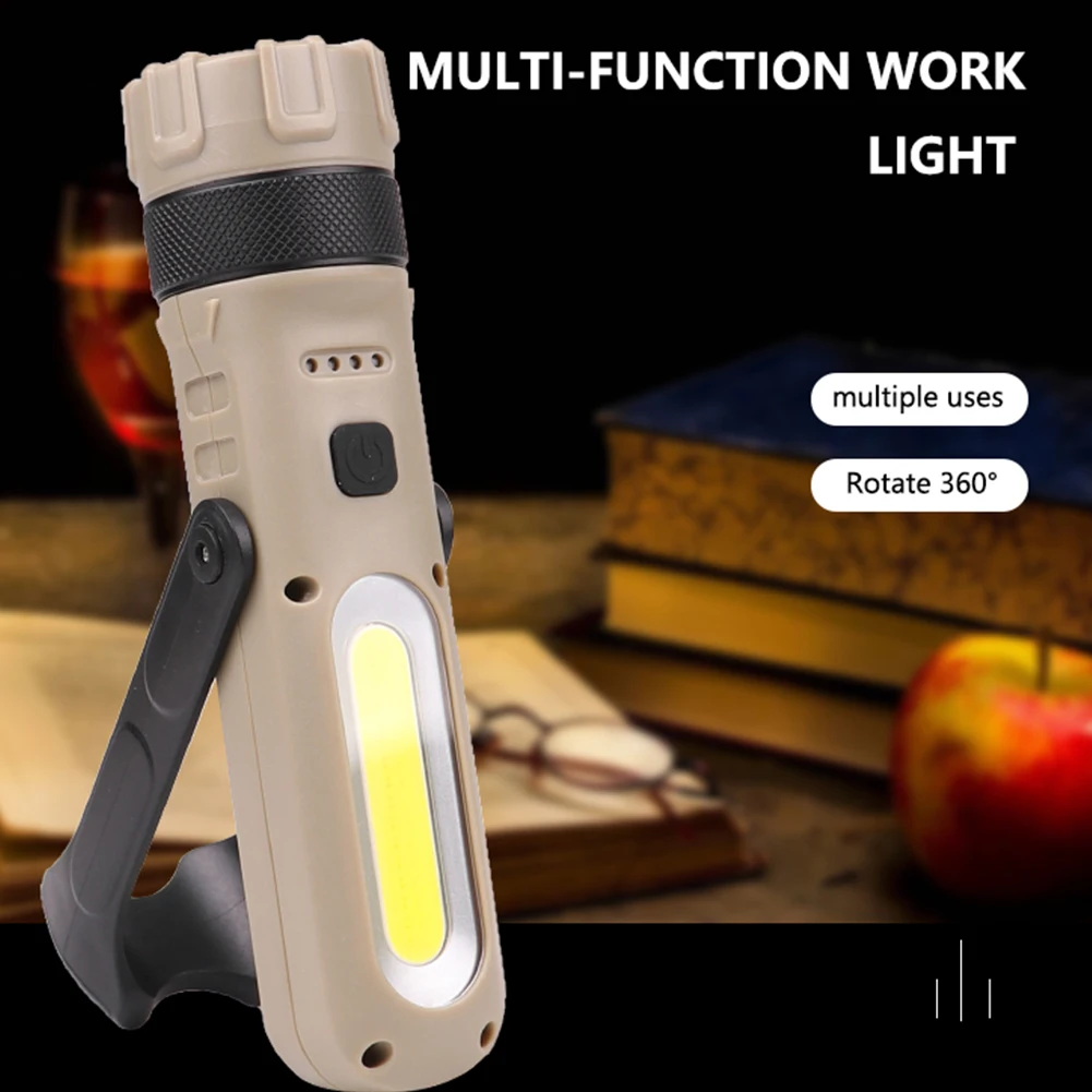 Small USB L2 COB LED Magnetic Work Light Lamp Flashlight Inspect Torch | Освещение
