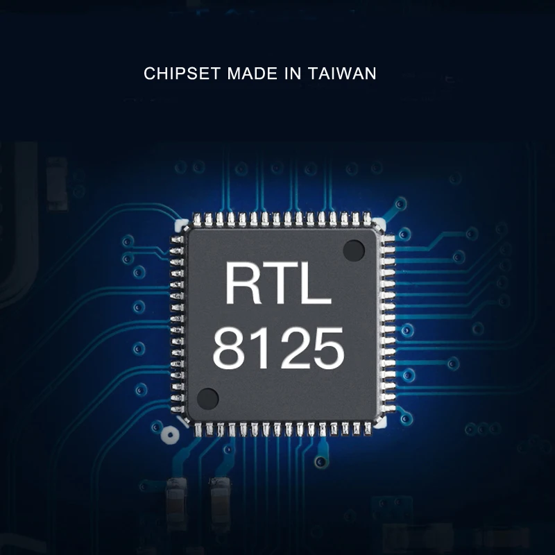 DIEWU 2,5G сетевой адаптер PCIe1X 2,5G lan Карта с Realtek8125 Быстрая