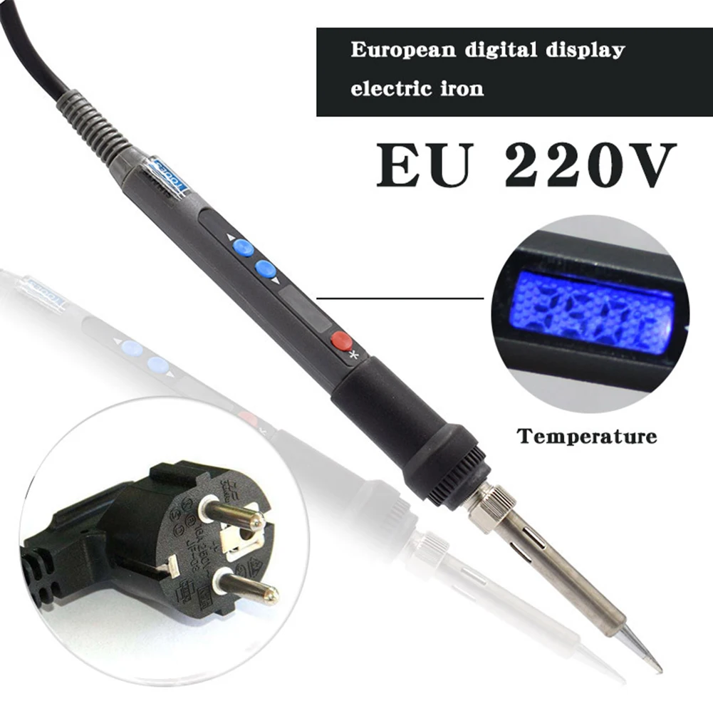 

PX988 LCD Digital Display Electric Solder Iron 90W Thermostat Rework Station Heat Pencil LCD Digital Electric Solder Iron