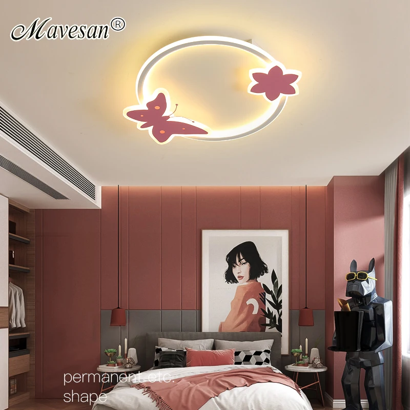 Современный элегантный потолочный светильник s для детской комнаты спальни