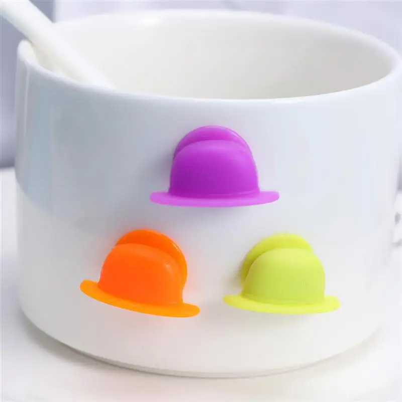 12 шт. силиконовый маркер для вечевечерние стакан вина талисманы напитков Бадди