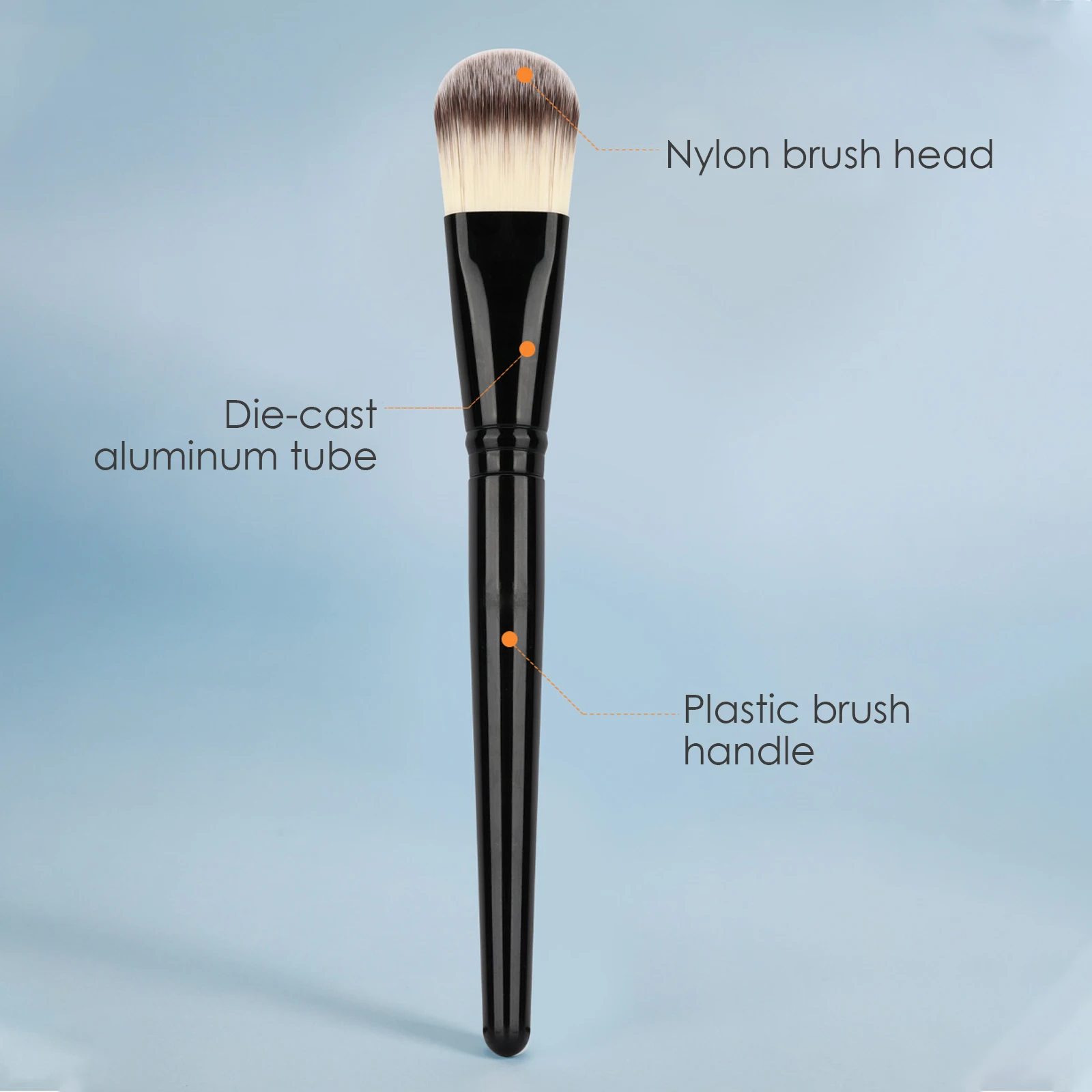 

Liquid Foundation Face Brush Flat Foundation Cream Brush Blender Makeup Brushes Cosmetic Beauty Tool