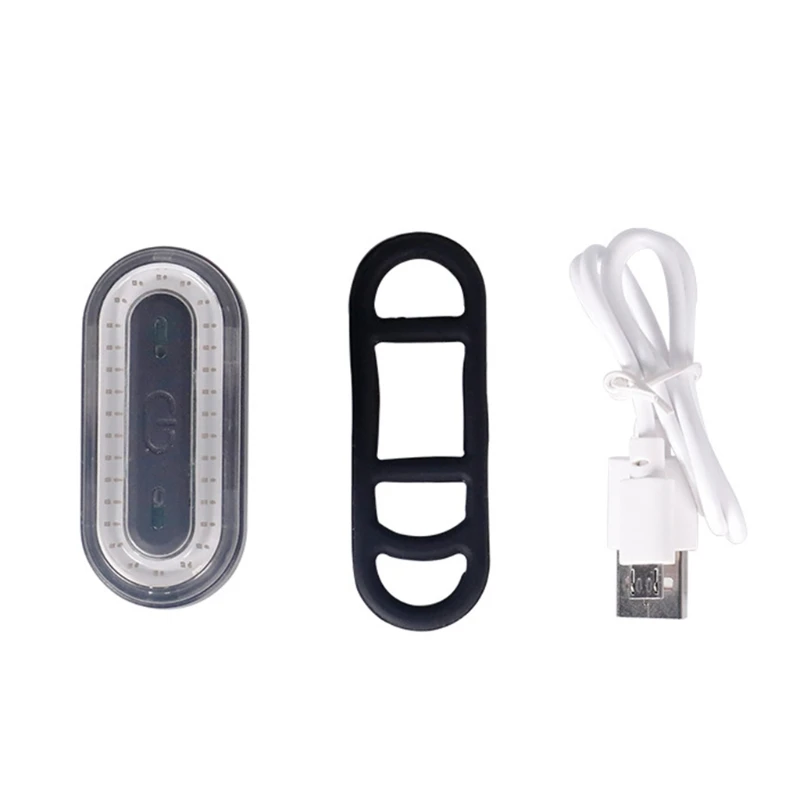 

Cycling Tail Light Bike Rear Lamp Rechargable Warning Safety Lantern Taillight