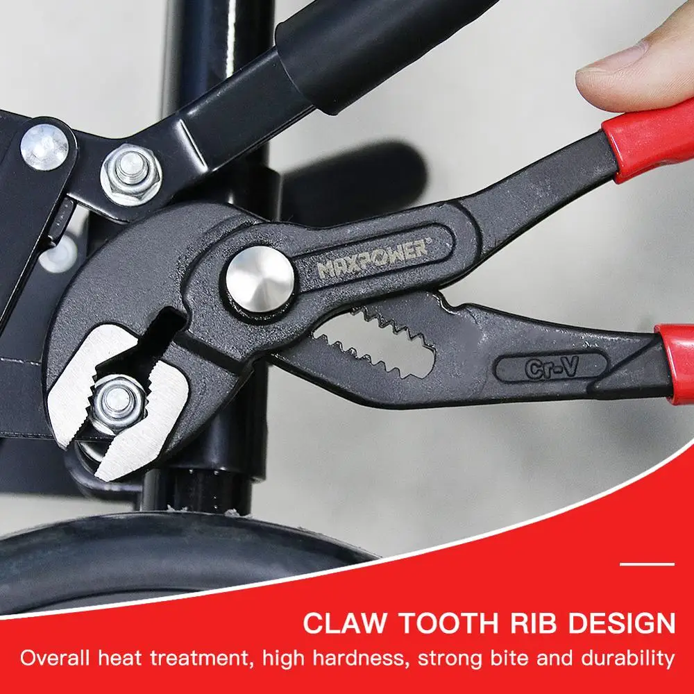 Maxpower 12 &quot10&quot плоскогубцы водяного насоса многофункциональные быстросъемные