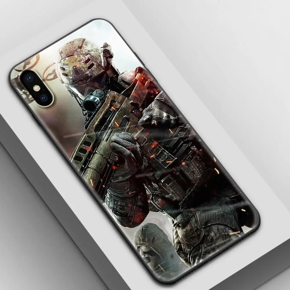 

Soldier Phone Case for iPhone 7 8 11 12 Pro MAX 11 Pro 12 Mini XS MAX XR SE 2020 6 6S Plus Soft Fundas Fall Shell Cover