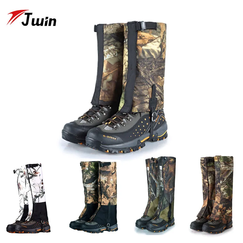 Снежные гетры для уличных ботинок водонепроницаемые сверхлегкие защита ног