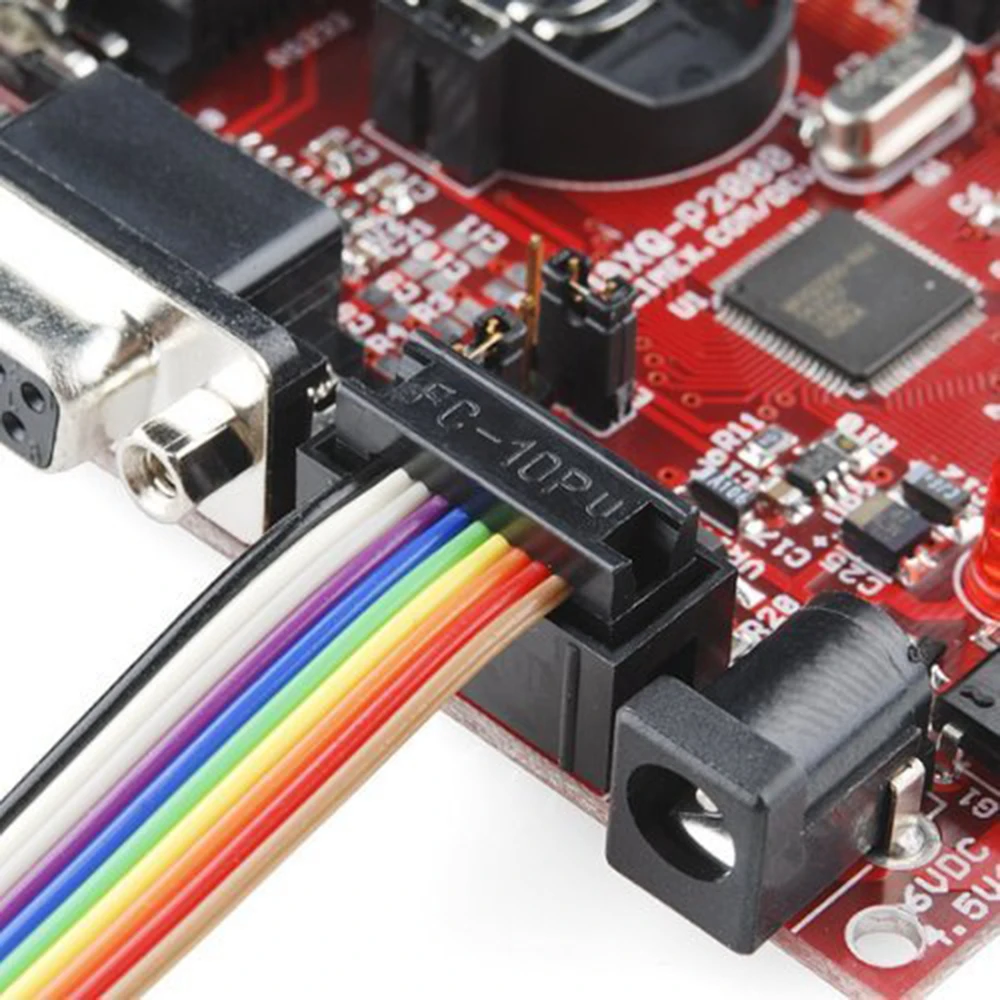 

1M 40 Way Pin Wire 40Pin 1.27mm/1.4mm PITCH Color Flat Ribbon Cable Rainbow DuPont Wire for FC Dupont Connector Arduino PCB DIY