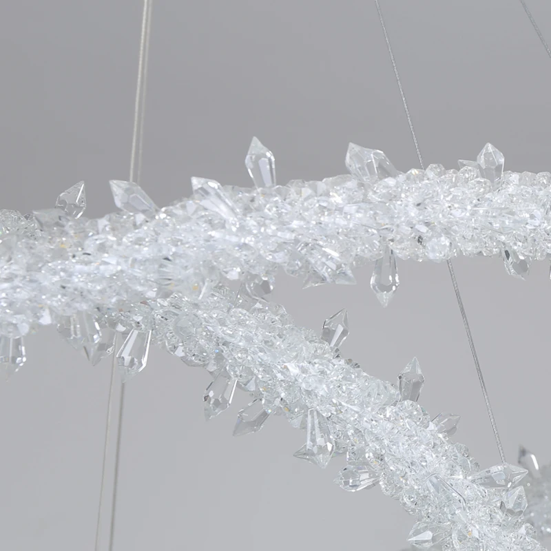 

Nordic Led Chandeliers For Dining Room Living room Creative Crystal Ceiling Chandelier Lighting Hanglamp Loft Lamp lampara techo