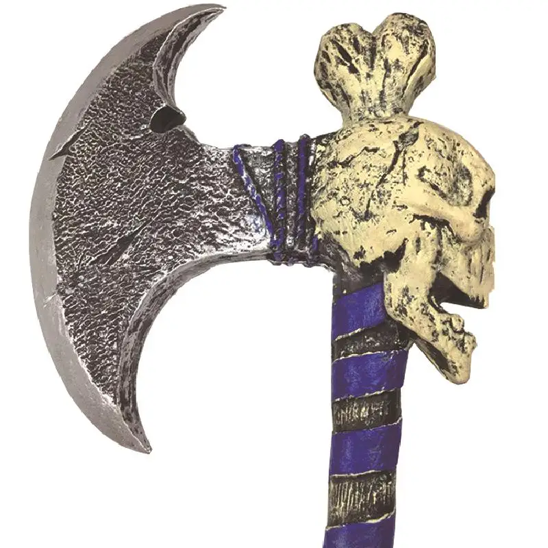 

59 Cm Skull Axe Pu Simulation Toy Weapon Halloween Role Play Performance Props Children's Play Game Toys Festival Gifts