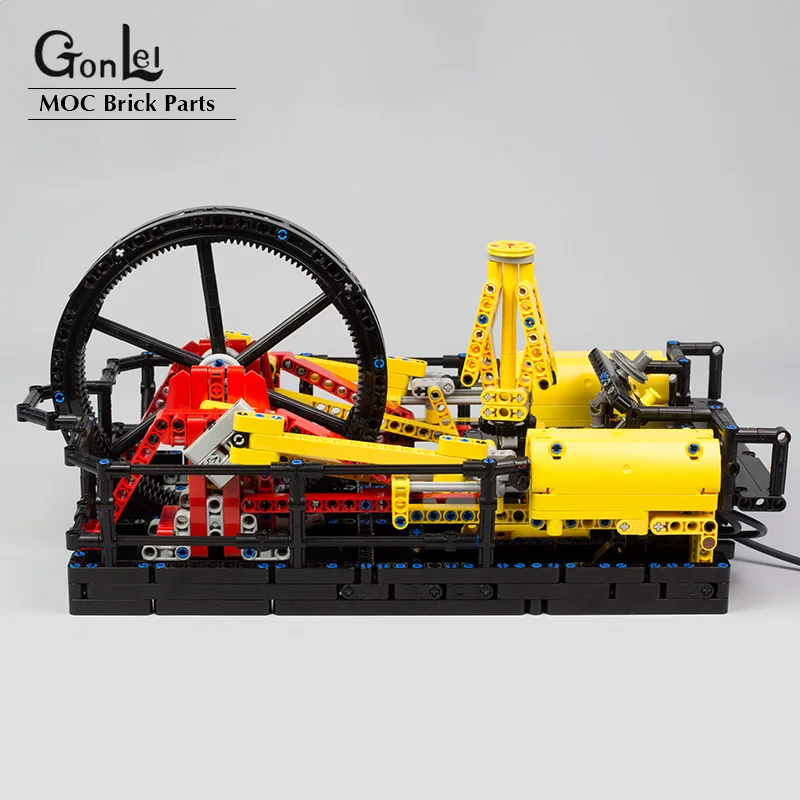 Новинка 1245 шт. строительные блоки технической серии модель паровой машины с