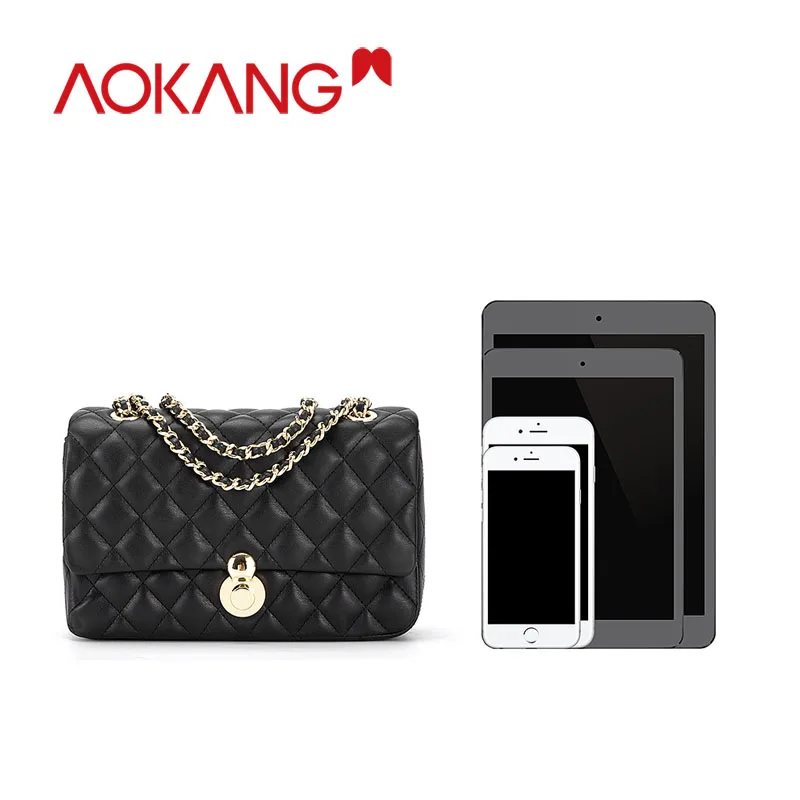AOKANG женская сумка мессенджер роскошные сумки женские Сумки из искусственной