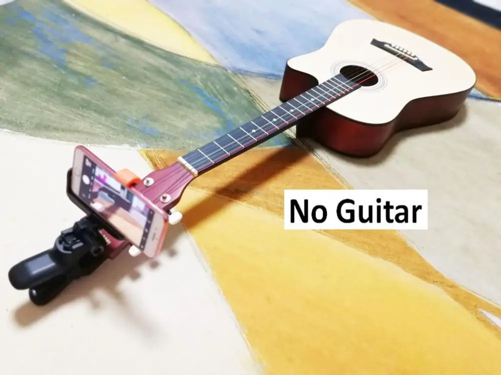 Крепление для гитары укулеле плоское крепление с зажимом камер Gopro и