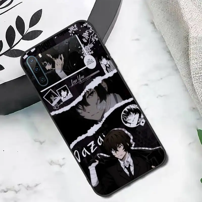 

Japan anime Bungou Stray Dogs Phone Case For Huawei honor Mate P 10 20 30 40 i 9 8 pro x Lite smart 2019 nova 5t