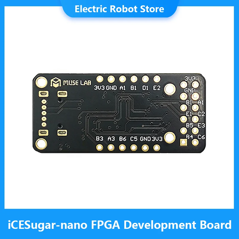Плата разработки iCESugar-nano FPGA с открытым источником стандартный разъем PMOD iCE40LP1k |