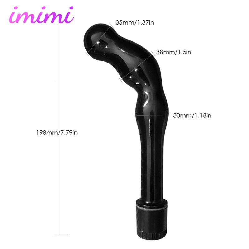 Водонепроницаемый анальный вибратор силиконовый эротический продукт для мужчин