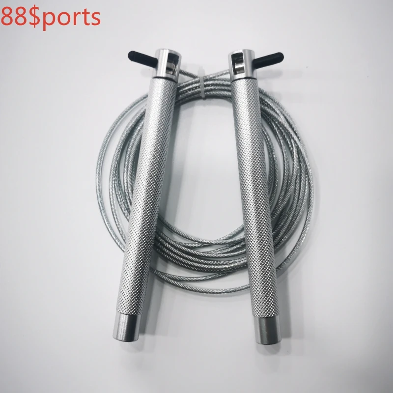 

Скакалка алюминиевая для фитнеса, 2,5 мм, диаметр 3 м