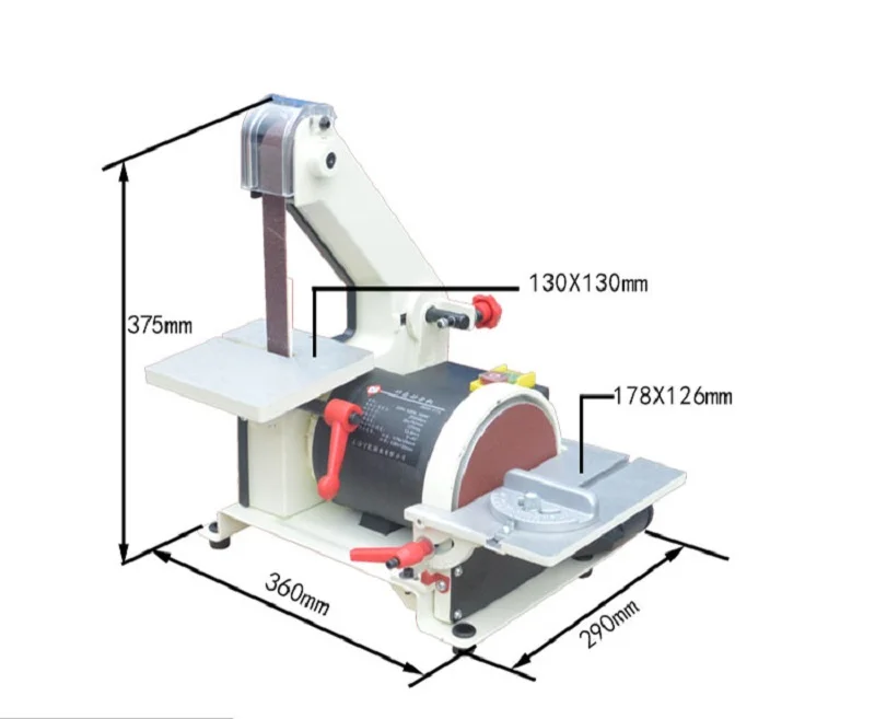 

25 * 762mm electronic Belt Sander, polishing machine & Vertical Grinder