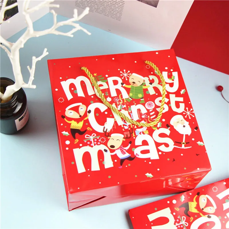 10 шт. красная шоколадная конфетная Подарочная сумка каваи картонная коробка для