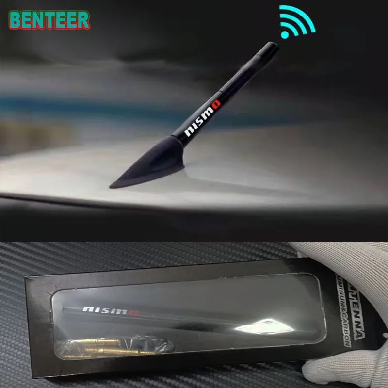 

Carbon Fiber nismo car Vehicle Aerials Car Radio Antenna sticker for Nissan JUKE QASHQAI Tiida Sunny MARCH LIVINA TEANA X-TRAI