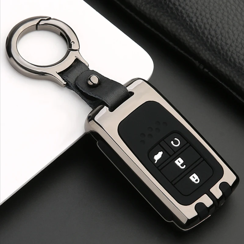 

Zinc alloy+Silicone Car Key Cover Case For Honda Civic Accord CRV HRV Jazz City Fit Pilot Crider 2016 2017 2018 2019 Accessories