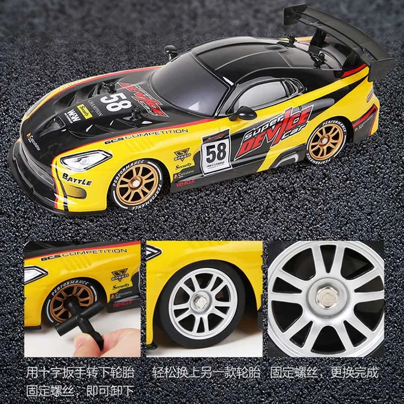 116 racing rc автомобиль gtr модель 4wd 24g внед