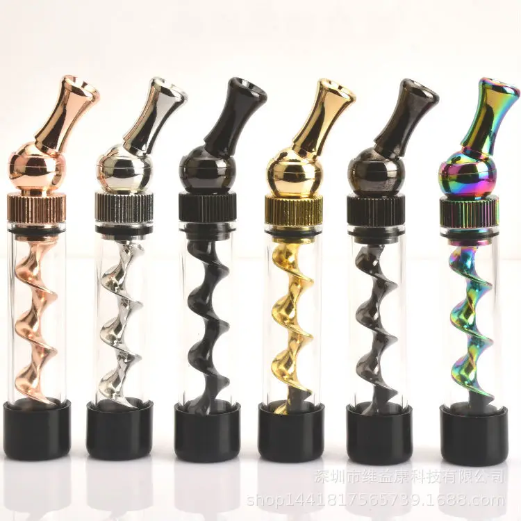 Вапорайзер для сухих трав стеклянный вапорайзер twisty blunt пружина T5mini электронная