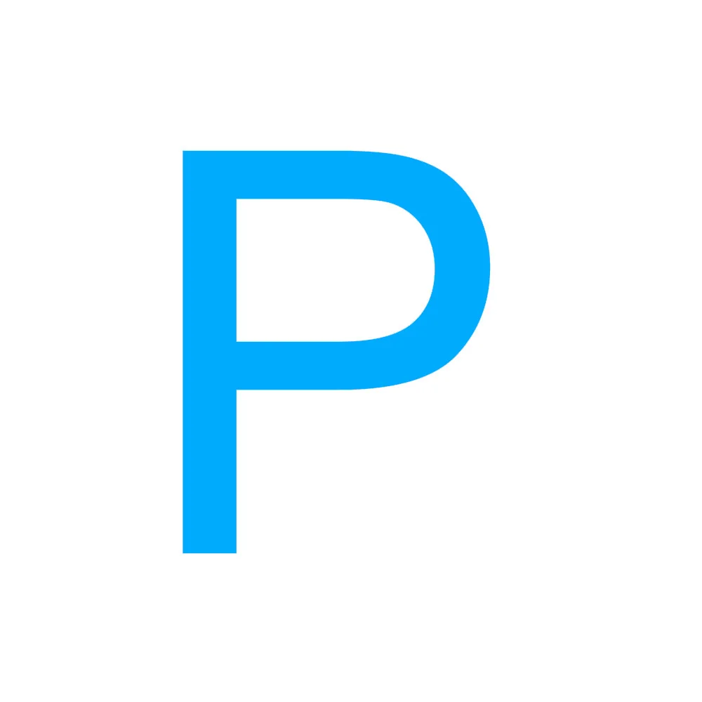 Letter P Trusta 925 Твердые ювелирные изделия из настоящего стерлингового серебра 26 букв A-Z коктейльное кольцо для девушек и женщин ювелирные изделия из серебра DS924 - Цвет основного камня: Letter P