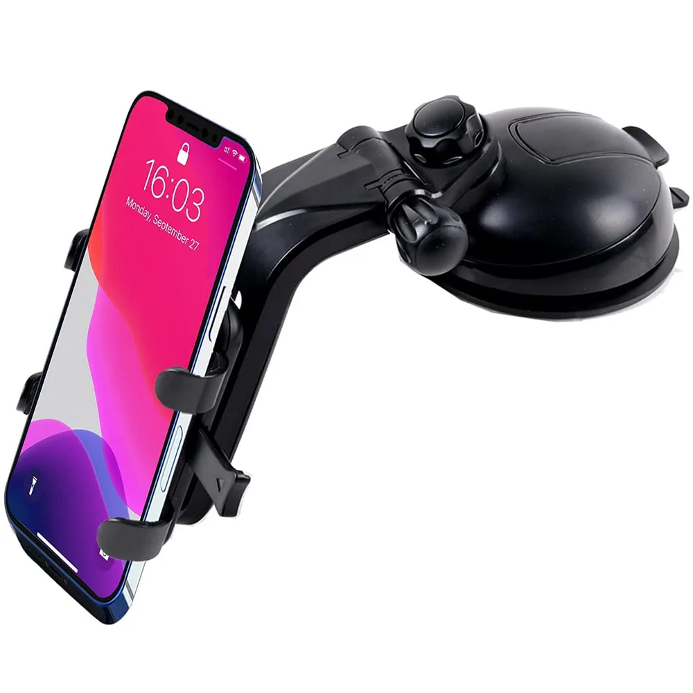 

Universal Sucker Car Phone Holder Mount Stand GPS For iPhone 13 12 Pro Xiaomi 11 Huawei P40 Samsung S30 In Car Cellphone Holder