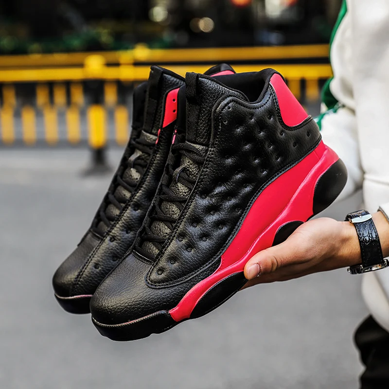 

New Pattern High Top Sneakers Men Fashion Trending Casual Shoes Men Outdoor Lightweight Basketball Sneakers Breathable 014b