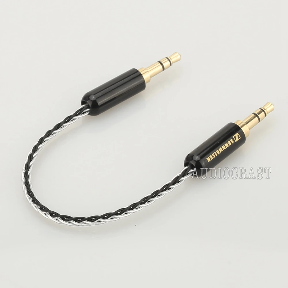 Бесплатная доставка посеребренный стерео аудио hi-fi аудиокабель 3 5 мм папа-3 папа