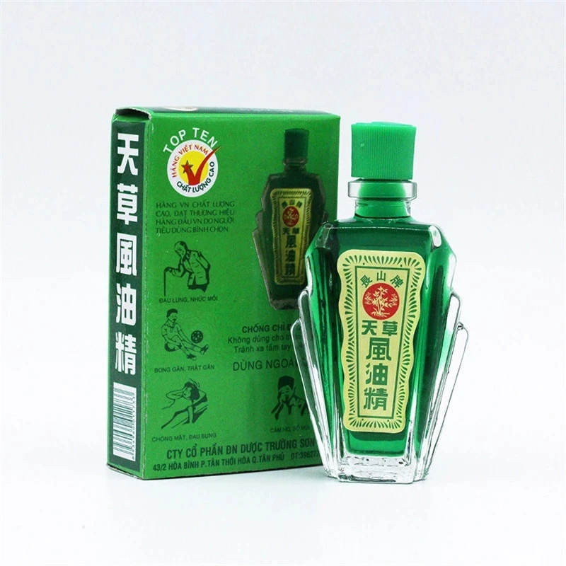 

3PCS 100% Vietnam Balm Refreshing Oil 12ml For Headache Dizziness Medicated Oil Rheumatism Pain Abdominal Pain Fengyoujing