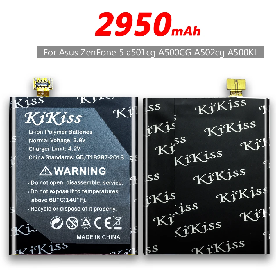 Бесплатный инструмент 2950mAh ZenFone5 C11P1324 батарея для телефона Asus ZenFone 5 A500G A500 A500CG A501CG