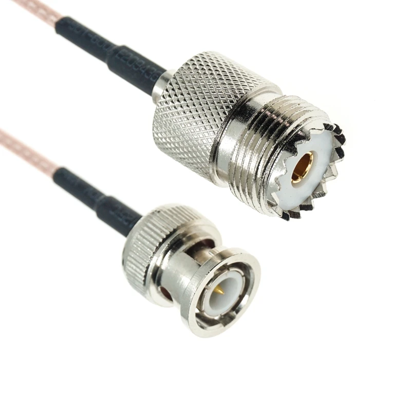 BNC Male к UHF PL259 SO239 Female plug Jumper Pigtail FPV RG316 коаксиальный кабель | Строительство и ремонт