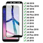 Защитное стекло 11D, закаленное стекло для Samsung Galaxy A6 A8 Plus A5 A7 A9 2018 J4 J6 Plus J2 J3 J7 J8 2018