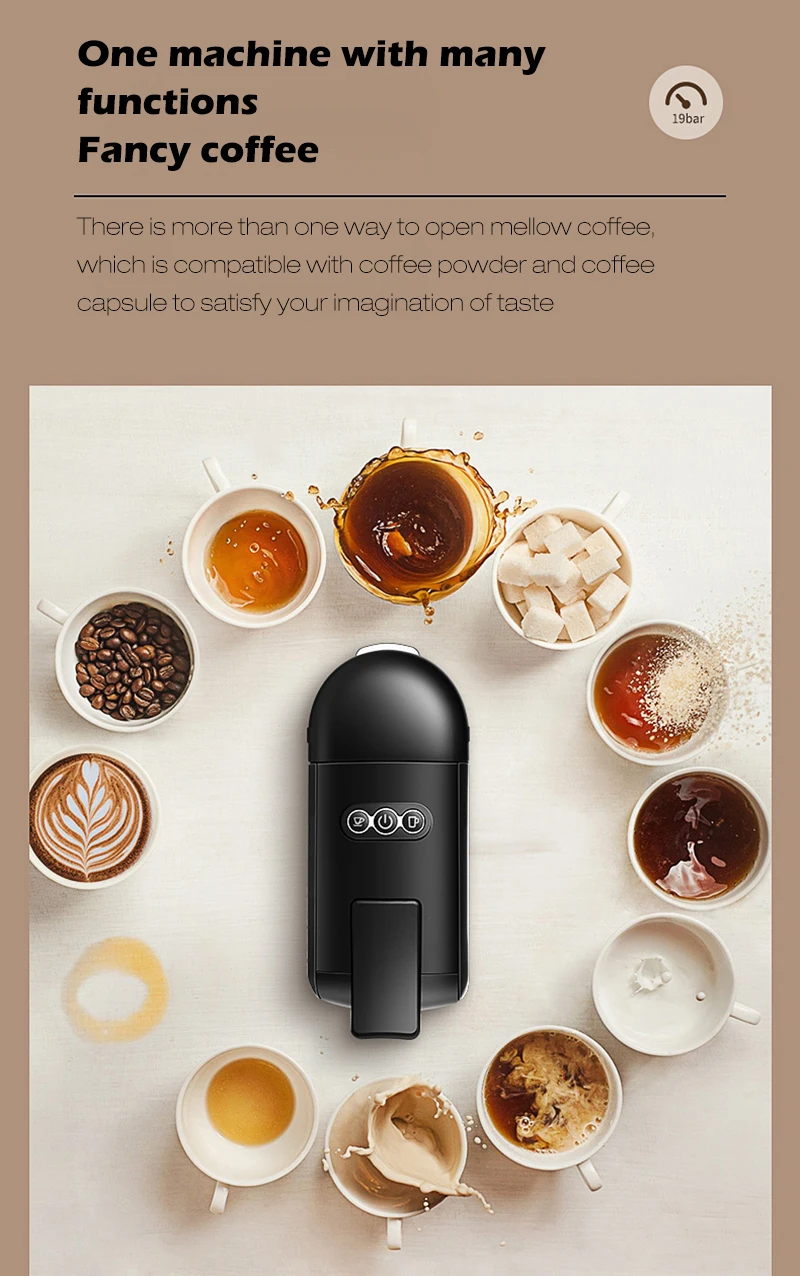 ماكينة صنع قهوة اسبريسو ماكينة صنع القهوة بكبسولات قوية مناسبة