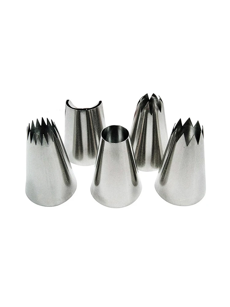 Новые 5 шт/упаковка шт./компл. Нержавеющая сталь насадки для украшения тортов