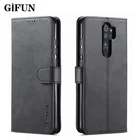 Чехол-книжка для Xiaomi Redmi 9, кожаный, винтажный, с магнитной застежкой и подставкой