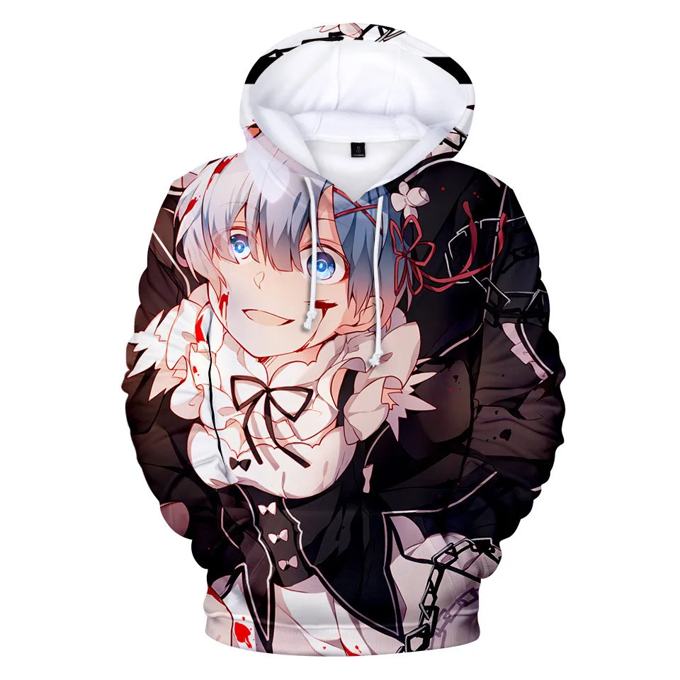 

Life 3d Hoodie Men/ladies Pullover Sweatshirt Print 3d Zero Japanese Animation Hoodie