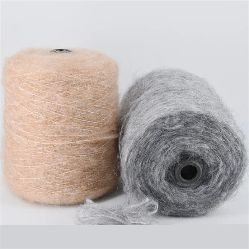 Плюшевая пряжа Альпака ручное вязание шерсть пушистые крючком кружевная линия