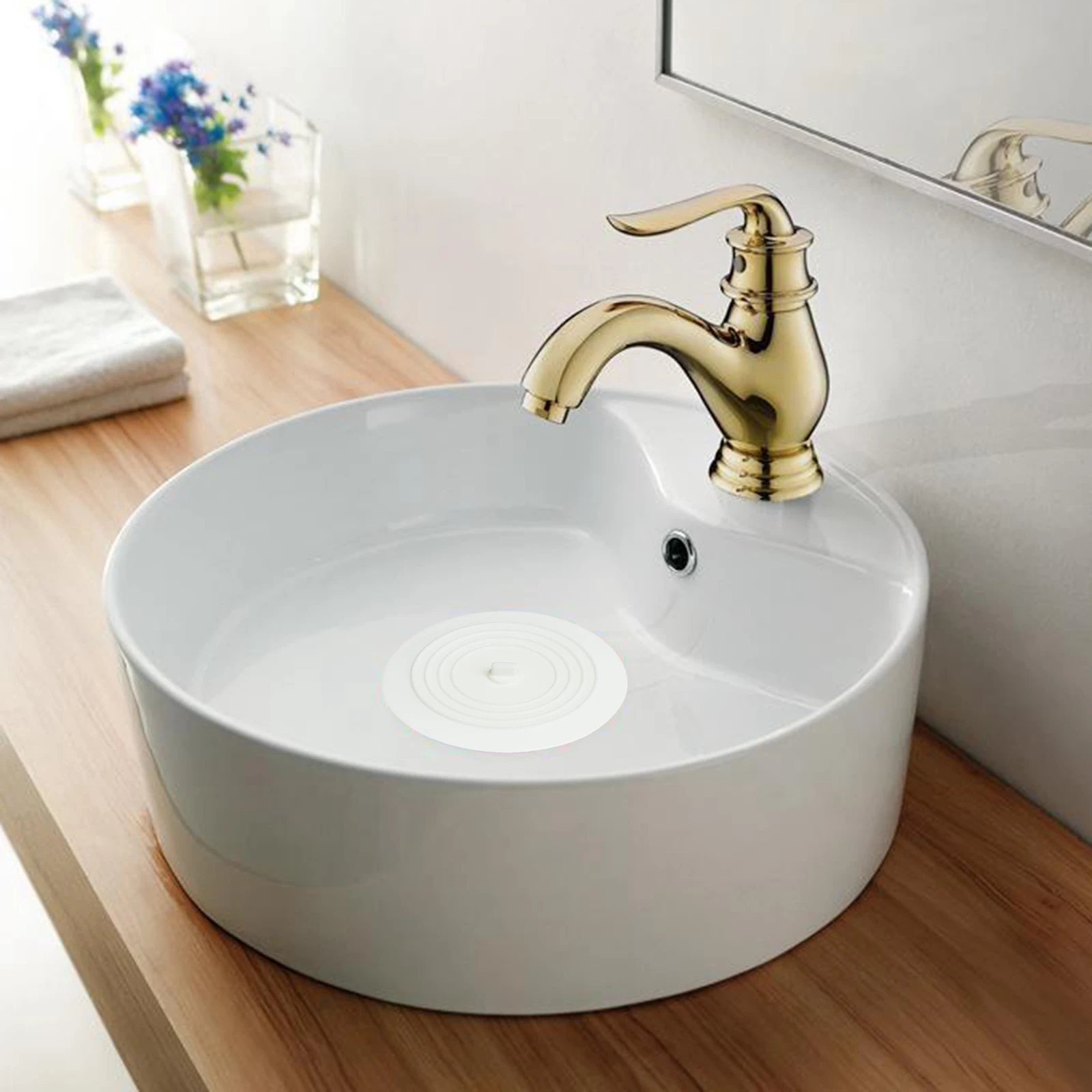 Силиконовая пробка для ванной Ванна сливная запечатывания раковина фиксаторы