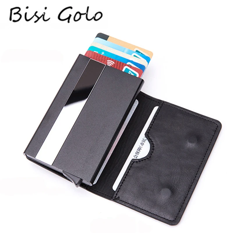 

Кошелек унисекс из искусственной кожи с магнитным замком и защитой от кражи