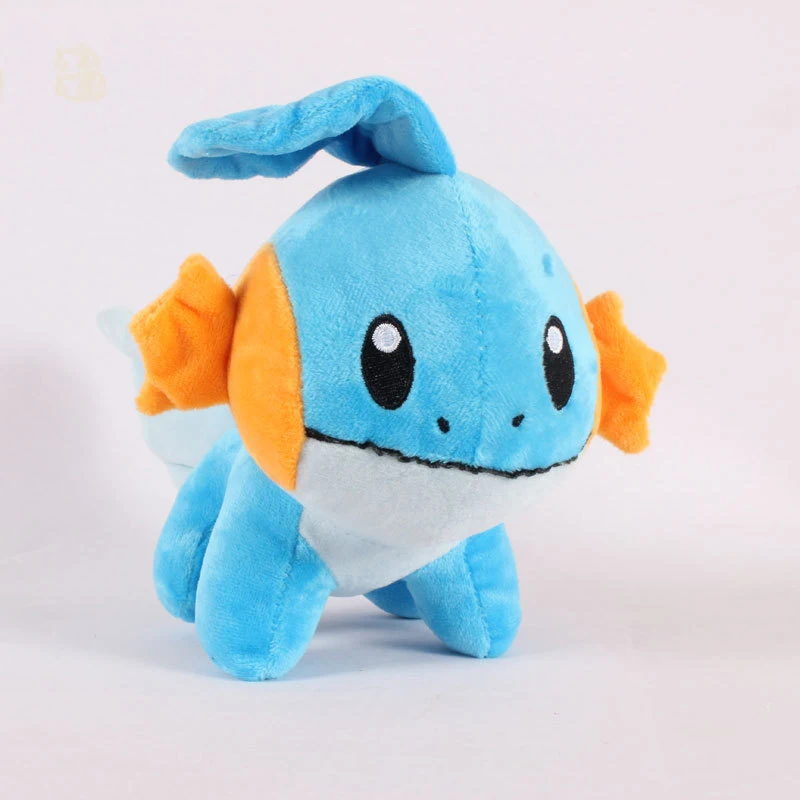 5 шт./лот 16 см Симпатичные плюшевые игрушки Mudkip куклы аниме кукла мягкие набивные