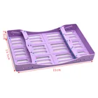 Стоматологическая пластиковая стойка для стерилизации инструментов, стоматологические инструменты для отбеливания зубов, коробка для дезинфекции