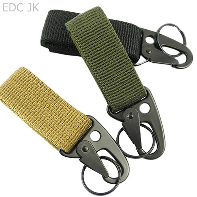 -Пряжки в Военном Стиле на открытом воздухе передачи ремешках Молл нейлон крюк
