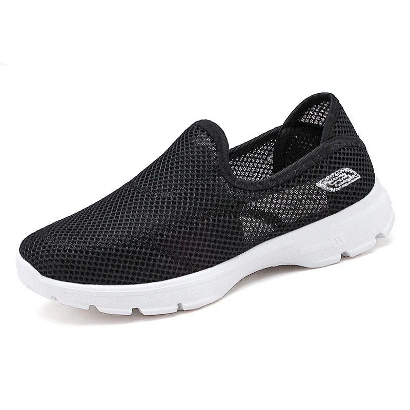

2021 shoes for women Stretch Fabric Loafers shockproof wear resitant loafers women soft breathable gym shoes Mom's shoes