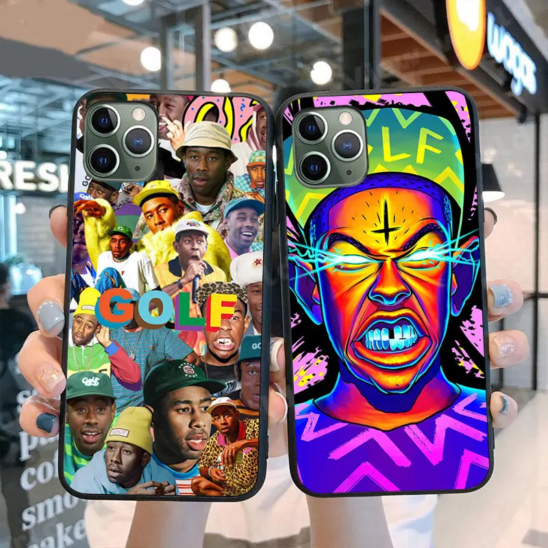 

Tyler the creator Golf IGOR bees Matte black TPU Phone Case For iPhones 12 Pro Max 11 Pro Max 6 7 8Plus X XR XS MAX SE 2020 Case