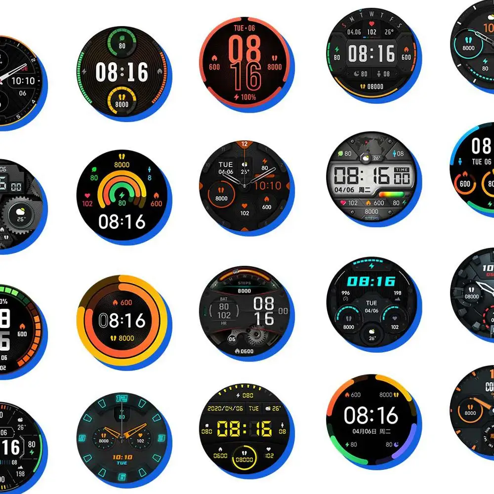 Новые цветные часы Xiaomi модная спортивная версия GPS NFC браслет наручные спортивные