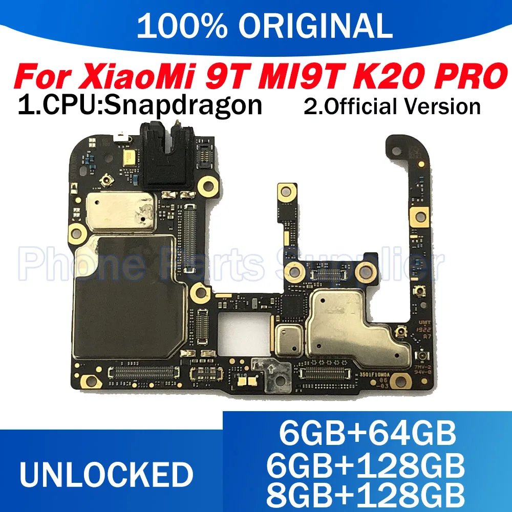 Материнская плата для Xiaomi 9T Pro разблокированная 64/128 ГБ | Мобильные телефоны и