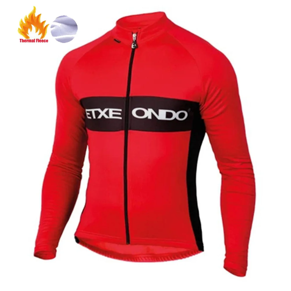 Велосипедная рубашка Etxeondo трикотажная с длинным рукавом для велоспорта MTB зимняя